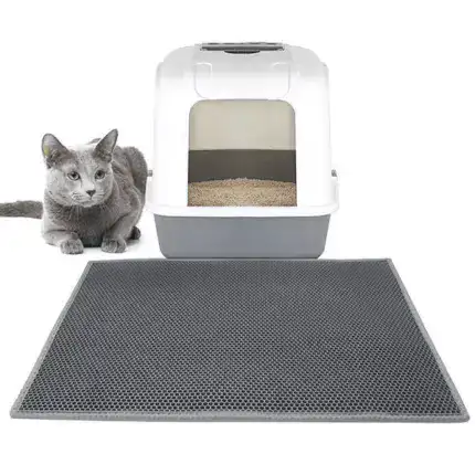 Double Layer Non-Slip Pet Cat Litter Mat