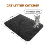 Double Layer Non-Slip Pet Cat Litter Mat