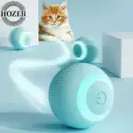 Smart Rolling Cat Ball – Interactive LED Toy for Indoor Cats
