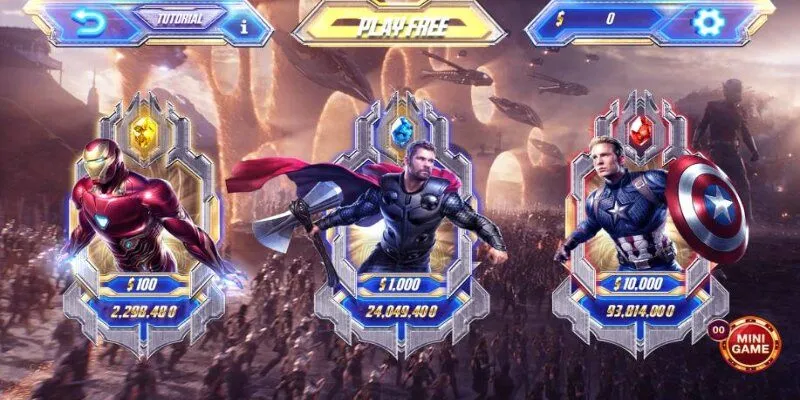 Tổng quan về nổ hũ Avenger cho thành viên mới tham gia